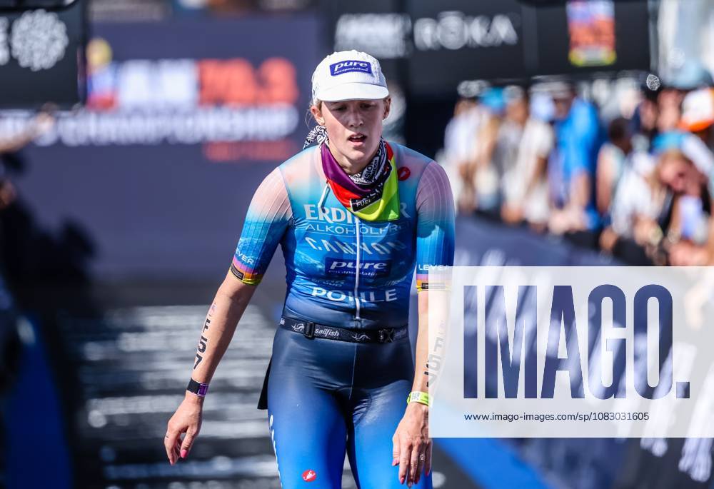 2026 IRONMAN 70.3 World Championship, Nice: Caroline Pohle and other athletes competing in the 2026 VinFast IRONMAN 70.3 World Championship in Nice, France; Nice, Promenade des Anglais; Alpes-Maritimes; Provence-Alpes-Côte d Azur; France IKT_0862