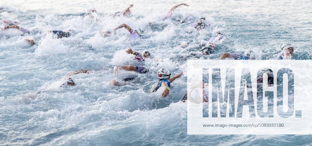 2026 IRONMAN 70.3 World Championship in Nice: Swim Start Athletes competing in the 2026 VinFast IRONMAN 70.3 World Championship in Nice, France; Nice, Promenade des Anglais, Alpes-Maritimes, Provence-Alpes-Côte d Azur, France IKW_9205