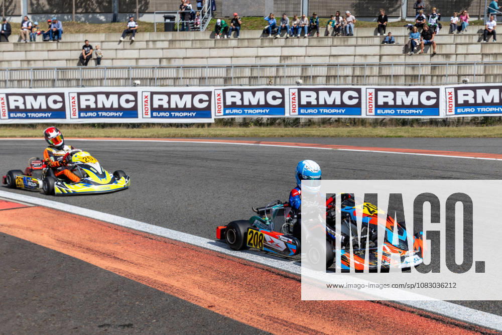 Daniel Hakkinen of Czech Republic (208) from Kraft Motorsport team competes in RMC Euro Trophy 2026 Karting Races, elimination rounds, on September 12, 2026, Steel Ring Trinec, Czech Republic. (CTKxPhoto VladimirxPrycek) CTKPhotoP2026091203781 CTKPhotoP2026091203781