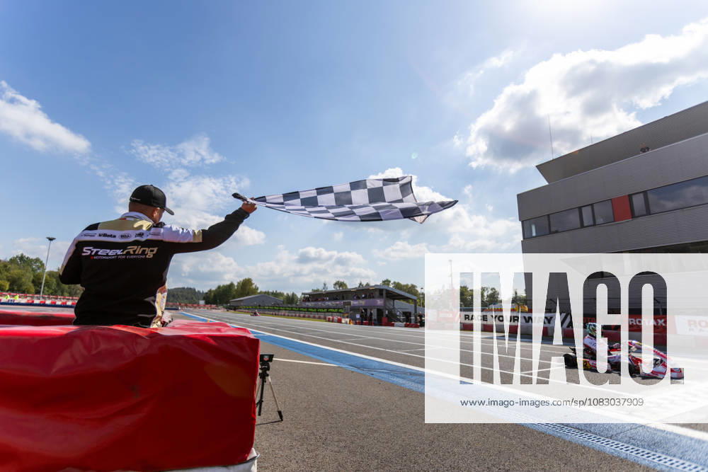 Patryk Donica of Poland (482) from Birel Art By KSB team competes in RMC Euro Trophy 2026 Karting Races, elimination rounds, on September 12, 2026, Steel Ring Trinec, Czech Republic. (CTKxPhoto VladimirxPrycek) CTKPhotoP2026091203798 CTKPhotoP2026091203798