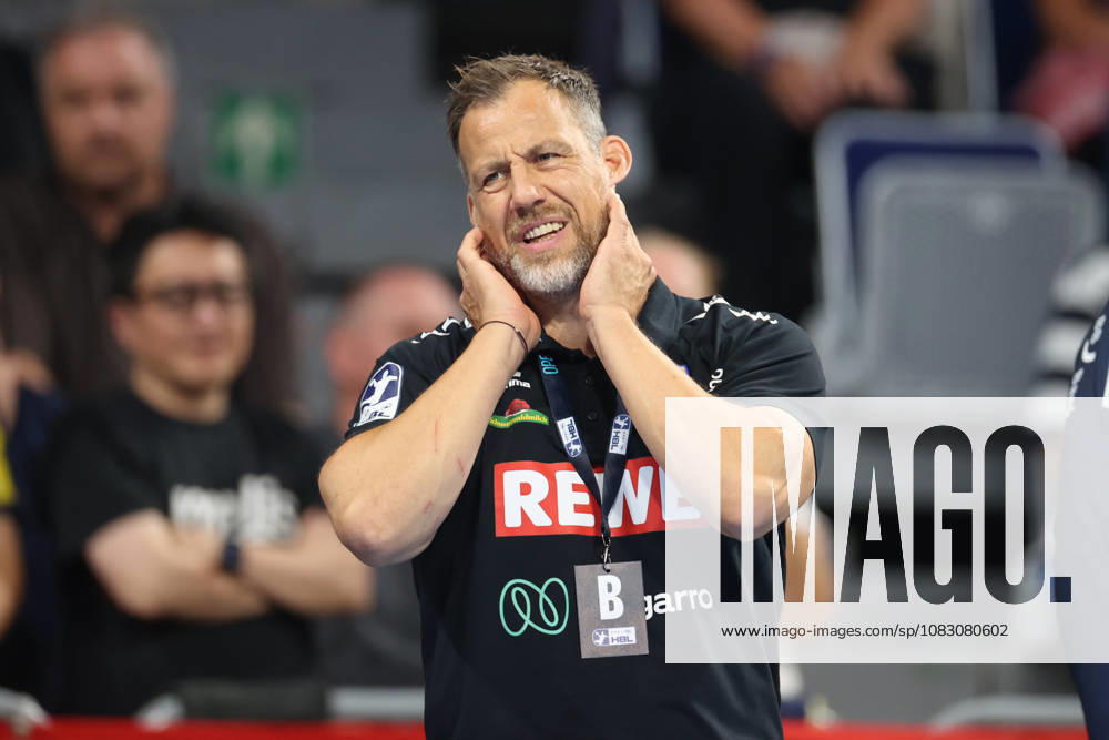 Maik Machulla, Rhein Neckar Löwen, Head Coach, Rhein Neckar Löwen vs. HBW Balingen Weilstetten, Handball, Bundesliga, Matchday 4, 2026–2027, September 11, 2026, Rhein Neckar Löwen vs. HBW Balingen Weilstetten, Handball, Bundesliga, Matchday 4, 2026–2027, September 11, 2026, Mannheim