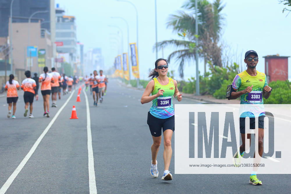 (260913) -- COLOMBO, Sept. 13, 2026 -- Runners compete during the Colombo Marathon 2026 in Colombo, Sri Lanka, Sept. 13, 2026. (Photo by Xinhua) (SP)SRI LANKA-COLOMBO-MARATHON AjithxPerera