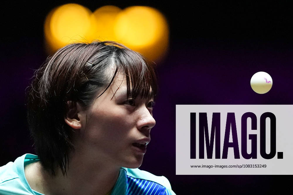 (260913) -- MACAO, Sept. 13, 2026 -- Chen Yi competes during the women s singles semifinal match between Chen Yi of China and Hayata Hina of Japan at the 2026 World Table tennis, Tischtennis (WTT) Champions Macao in Macao, south China, Sept. 13, 2026. ) (SP)CHINA-MACAO-TABLE TENNIS-WTT-WOMEN S SINGLES (CN) CheongxKamxKa