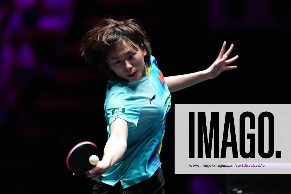 (260913) -- MACAO, Sept. 13, 2026 -- Chen Yi reacts during the women s singles semifinal match between Chen Yi of China and Hayata Hina of Japan at the 2026 World Table tennis, Tischtennis (WTT) Champions Macao in Macao, south China, Sept. 13, 2026. ) (SP)CHINA-MACAO-TABLE TENNIS-WTT-WOMEN S SINGLES (CN) CheongxKamxKa