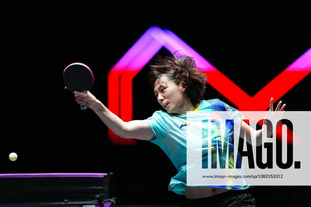 (260913) -- MACAO, Sept. 13, 2026 -- Chen Yi competes during the women s singles semifinal match between Chen Yi of China and Hayata Hina of Japan at the 2026 World Table tennis, Tischtennis (WTT) Champions Macao in Macao, south China, Sept. 13, 2026. ) (SP)CHINA-MACAO-TABLE TENNIS-WTT-WOMEN S SINGLES (CN) CheongxKamxKa