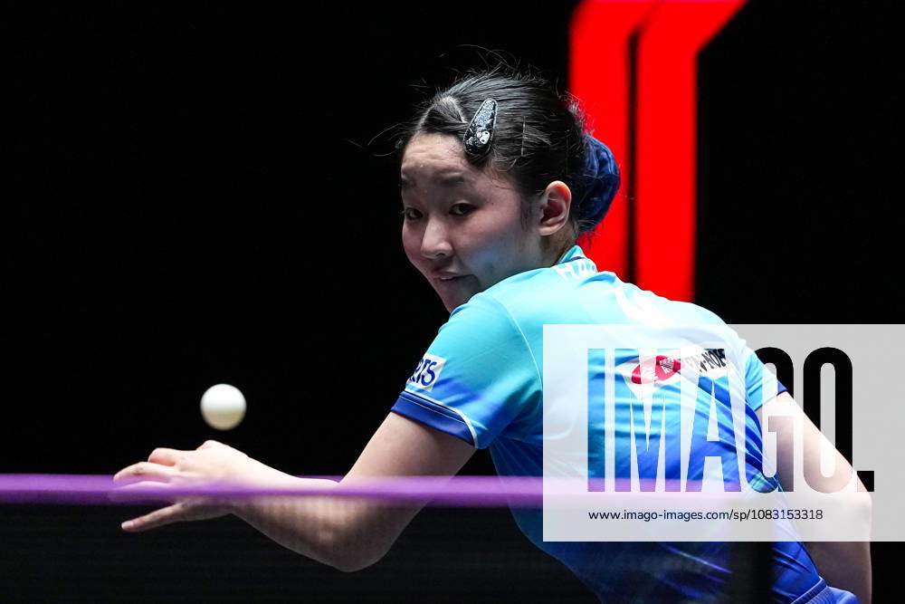 (260913) -- MACAO, Sept. 13, 2026 -- Harimoto Miwa competes during the women s singles semifinal match between Harimoto Miwa of Japan and Chen Xingtong of China at the 2026 World Table tennis, Tischtennis (WTT) Champions Macao in Macao, south China, Sept. 13, 2026. ) (SP)CHINA-MACAO-TABLE TENNIS-WTT-WOMEN S SINGLES (CN) CheongxKamxKa