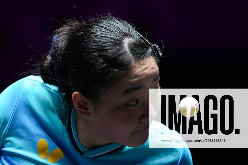 (260913) -- MACAO, Sept. 13, 2026 -- Harimoto Miwa competes during the women s singles semifinal match between Harimoto Miwa of Japan and Chen Xingtong of China at the 2026 World Table tennis, Tischtennis (WTT) Champions Macao in Macao, south China, Sept. 13, 2026. ) (SP)CHINA-MACAO-TABLE TENNIS-WTT-WOMEN S SINGLES (CN) CheongxKamxKa