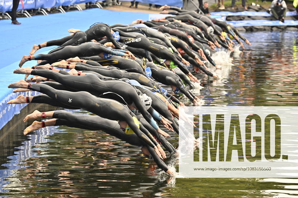 Triathlon World Championship, WM, Weltmeisterschaft racers, women, on September 13, 2026, in Karlovy Vary, Czech Republic. (CTKxPhoto OndrejxHajek) CTKPhotoP2026091302305 CTKPhotoP2026091302305