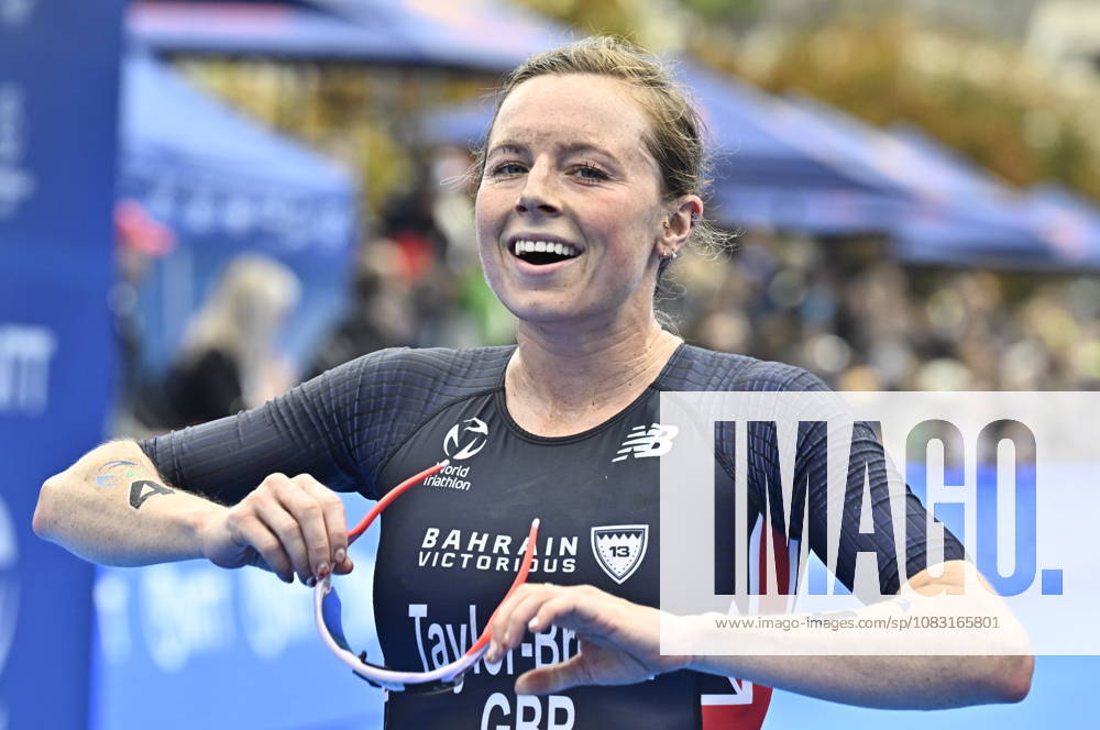 Triathlon World Championship, WM, Weltmeisterschaft races, women, September 13, 2026, Karlovy Vary. Winner Georgia Taylor-Brown of Britain. (CTKxPhoto OndrejxHajek) CTKPhotoP2026091302597 CTKPhotoP2026091302597