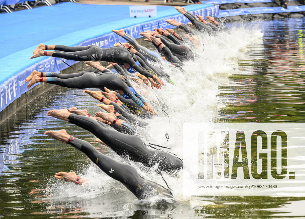 Triathlon World Championship, WM, Weltmeisterschaft races, women, on September 13, 2026, in Karlovy Vary, Czech Republic. (CTKxPhoto OndrejxHajek) CTKPhotoP2026091302896 CTKPhotoP2026091302896