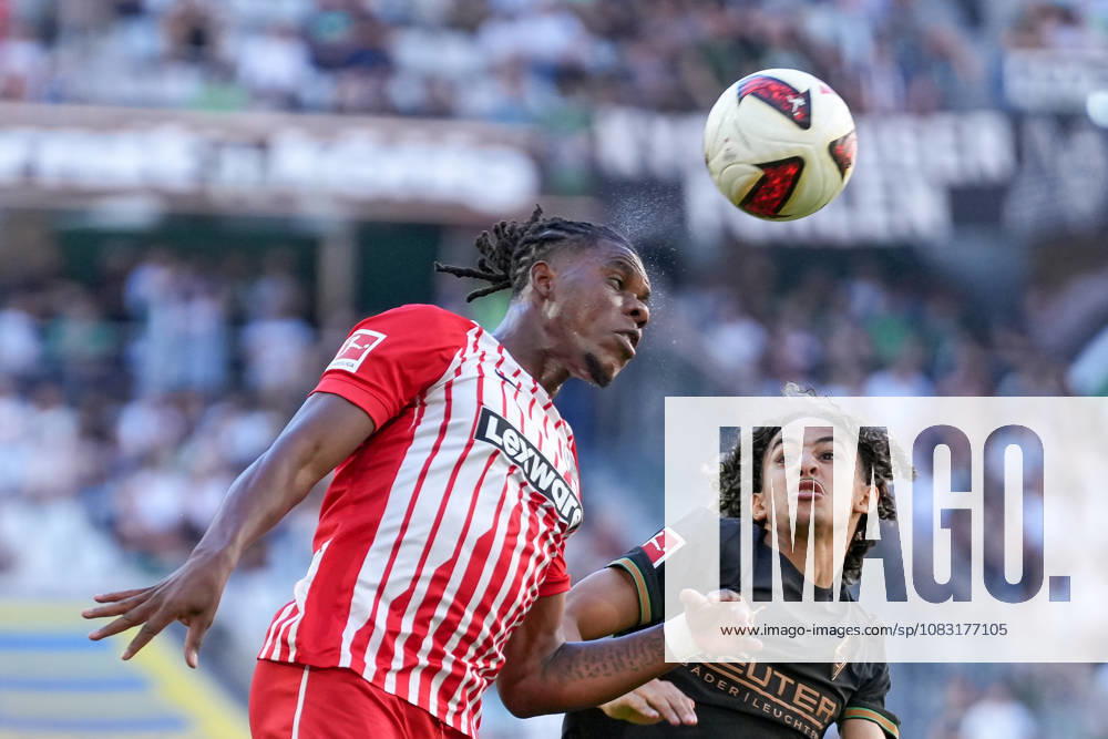 Cyriaque Irià Cyriaque Irie, SC Freiburg, 22 headers, Germany, soccer, Bundesliga 1, Matchday 3, 2026–2027, SC Freiburg vs. Borussia Mönchengladbach, September 12, 2026, Europa-Park Stadium, Freiburg, Freiburg, Europa-Park Stadium, Baden-Württemberg, Germany