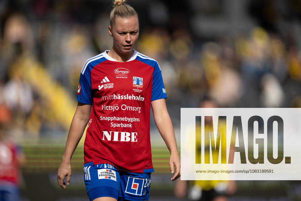 Vittsjö s Kajsa Lind during the Damallsvenskan soccer match between Häcken and Vittsjö on September 13, 2026, in Gothenburg