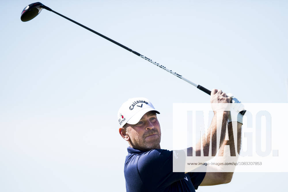 Thomas Björn, Denmark, on the second day of the Nordea Masters golf tournament on June 5, 2015, in Bara, Sweden