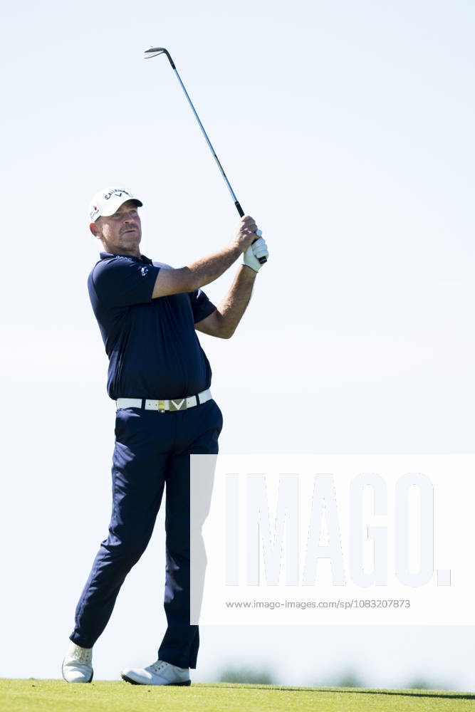 Thomas Björn, Denmark, on the second day of the Nordea Masters golf tournament on June 5, 2015, in Bara, Sweden