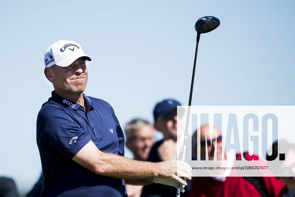 Thomas Björn, Denmark, on the second day of the Nordea Masters golf tournament on June 5, 2015, in Bara, Sweden