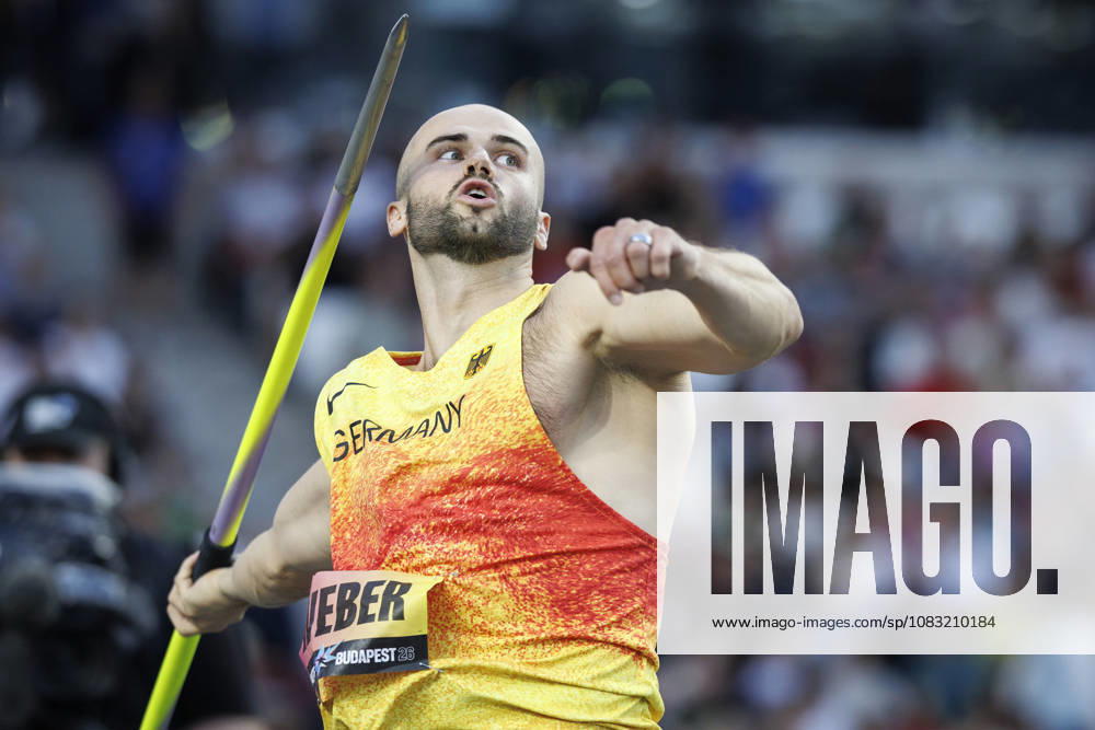 Julian WEBER (GER Germany Javelin Throw) competing during the World Athletics Ultimate Championship at Gyula Zsivotzky National Athletics Centre on September 13, 2026 in Budapest, Hungary. Hungary