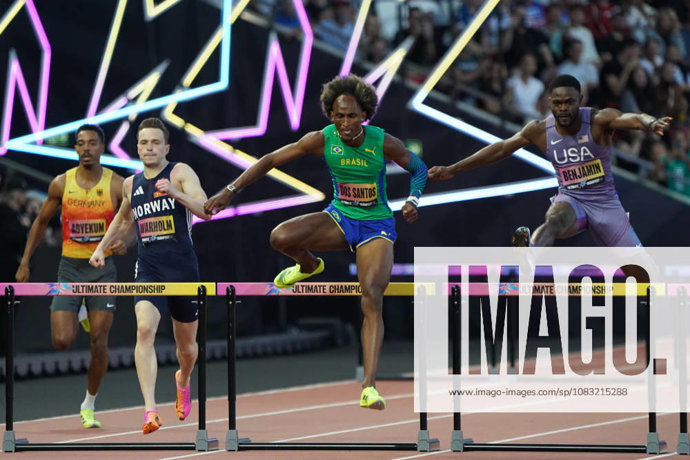 Budapest Track and Field, Athletics, World Athletics Ultimate Championship Budapest 2026, , September 11–13, 2026, National Athletics Center, Budapest, Men’s 400m Hurdles, Men’s 400m Hurdles Final, Emil Agyekum, Karsten Warholm, Alison Dos Sandos, Brazil (BRA), Benjamin