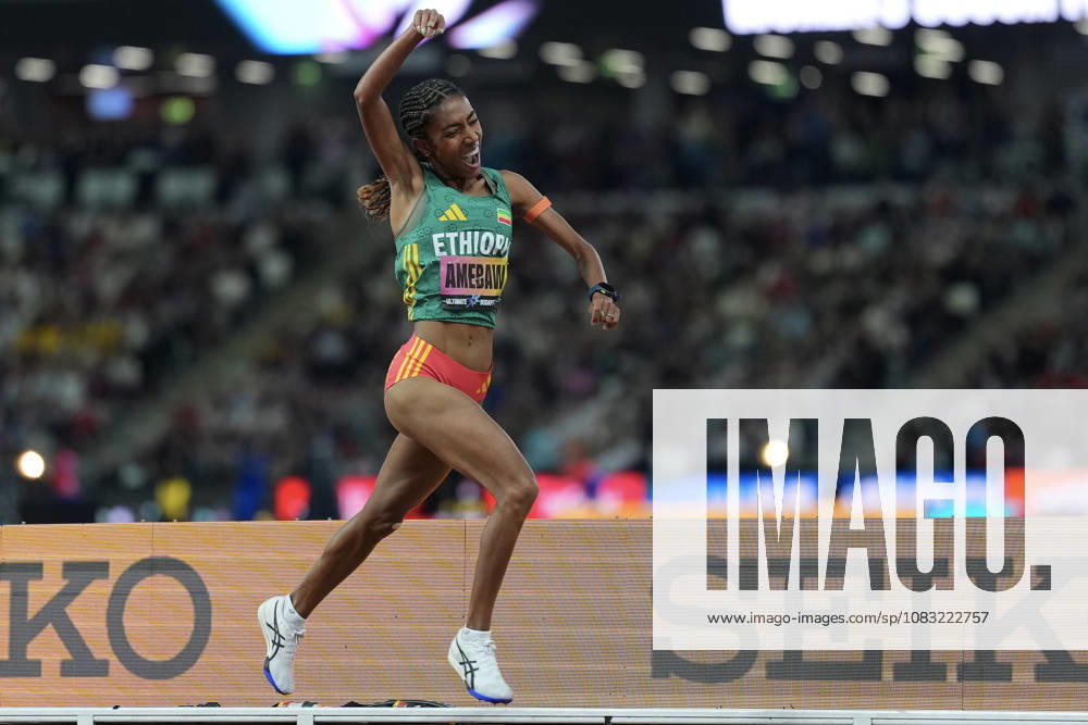 World Athletics Ultimate Championship in Budapest, Hungary Likina Amebaw of Ethiopia wins the 5000 Metres Womens Final during the inaugural World Athletics Ultimate Championship at the Gyula Zsivotzky National Athletics Centre in Budapest, Hungary on September 13, 2026. BUDAPEST HUNGARY
