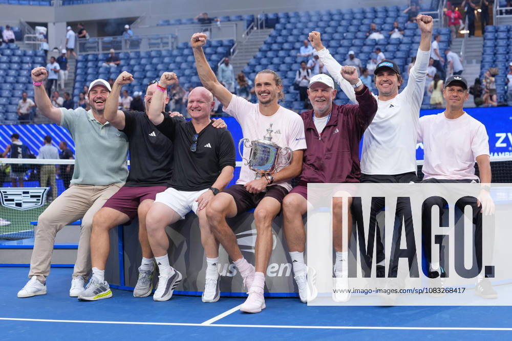Tennis - Us open 2026 - ITF - New York - 14 09 2026 Tennis - Us open 2026 - ITF - New York - Final Alexander Zverev Allemagne remporte le titre en battant Ben Shelton Usa New York