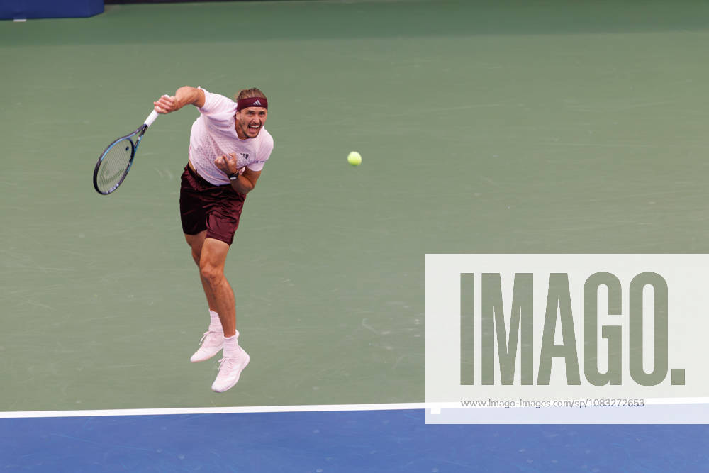 Alexander Zverev (GER) in action against Ben Shelton (USA) during the Menâ€⠢s Final at the US Open on September 13, 2026, held at the USTA Billie Jean King National Tennis Center in New York City. CSM New York City USA - ZUMAc04_ 20260913_zma_c04_400