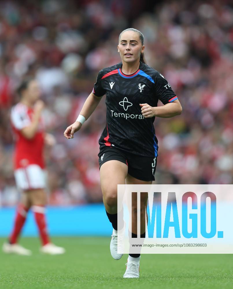 Women’s Super League - Arsenal Women v Crystal Palace Women LONDON, ENGLAND, SEPTEMBER 13: Jamie-Lee Napier of Crystal Palace during The Women’s Super League match between Arsenal Women v Crystal Palace Women at the Emirates Stadium, London, England, on September 13. (Photo by Daniel Weir) London Emirates Stadium England
