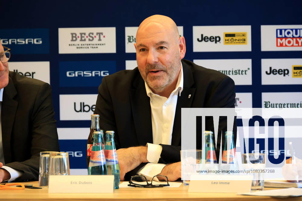 GER, DEU, Germany Head Coach Eric Dubois Eisbaeren Berlin nordphoto GmbH Engler Berlin GASAG Berlin Germany