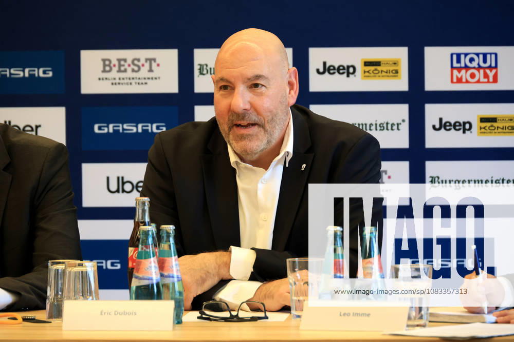 GER, DEU, Germany Head Coach Eric Dubois Eisbaeren Berlin nordphoto GmbH Engler Berlin GASAG Berlin Germany