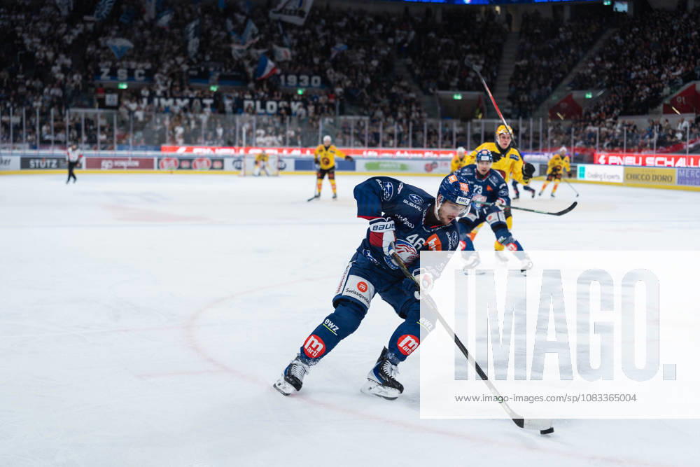 Zurich, Swiss Life Arena, National League: ZSC Lions vs. SC Bern, 46 Dean Kukan, ZSC Zurich, Swiss Life Arena, Zurich, Switzerland