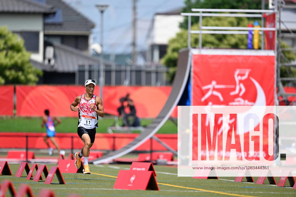 Kaoru Shinoki (JPN), SEPTEMBER 18, 2026 - Modern pentathlon, moderner Fünfkampf : Men s Individual Laser Run at Anjo Sports Park during the Asian Games Aichi-Nagoya 2026 in Aichi, Japan. Noxthirdxpartyxsales aflo_348907643 KenjiroxMatsuox
