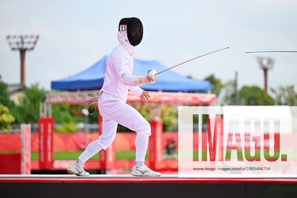 Kaoru Shinoki (JPN), SEPTEMBER 18, 2026 - Modern pentathlon, moderner Fünfkampf : Men s Individual Fencing at Anjo Sports Park during the Asian Games Aichi-Nagoya 2026 in Aichi, Japan. Noxthirdxpartyxsales aflo_348907714 KenjiroxMatsuox