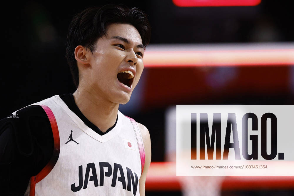 Aichi-Nagoya Asian Games: Basketball Japan s Ren Kanechika shouts following the end of the first quarter of a men s basketball semifinal match against China at the Aichi-Nagoya Asian Games at Aichi International Arena in Nagoya, central Japan, on Sept. 18, 2026. A14AA0005627839P