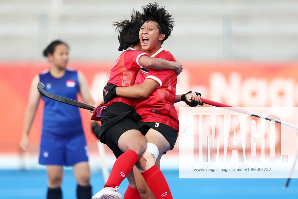KOMOLWIT Arucha (THA), SEPTEMBER 18, 2026 - Hockey : Women s Preliminary Round Group B match between Thailand 2-0 Singapore at Gifu Prefectural Green Stadium during the Asian Games Aichi-Nagoya 2026 in Gifu, Japan. aflo_348960396 KenichiroxOganex