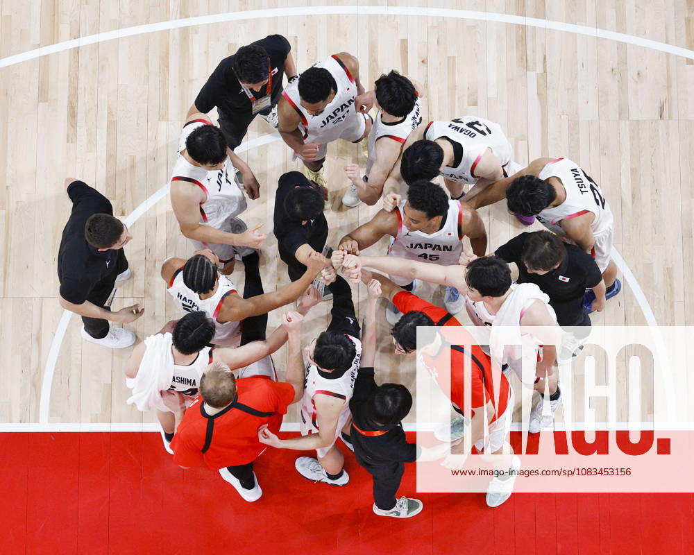 Aichi-Nagoya Asian Games: Basketball Japan players celebrate after beating China in a men s basketball semifinal match at the Aichi-Nagoya Asian Games at Aichi International Arena in Nagoya, central Japan, on Sept. 18, 2026. A14AA0005627855P