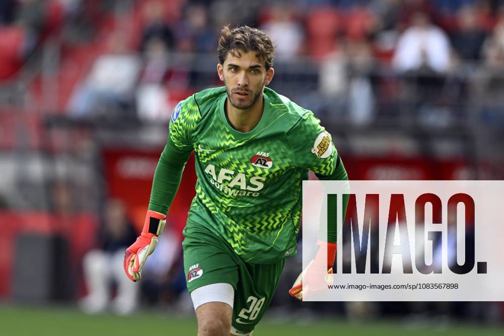 ALKMAAR - AZ Alkmaar goalkeeper Jari de Busser during the Dutch Eredivisie match between AZ Alkmaar and Telstar at the AFAS Stadium on September 20, 2026 in Alkmaar, the Netherlands. OLAF KRAAK ANP Eredivisie 2026 27 ANPxSportx IVx 569399642 originalFilename: 569399642
