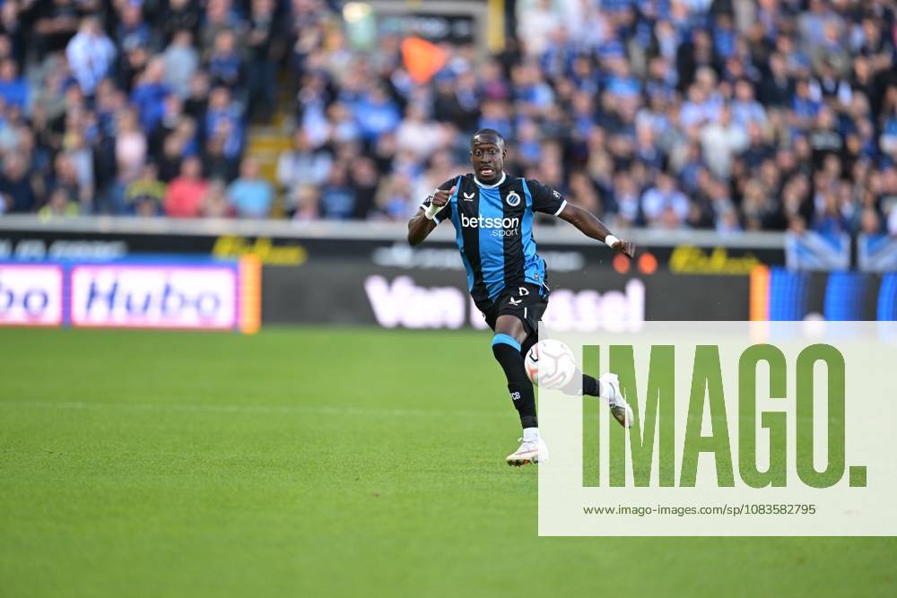 Club s Carlos Forbs is pictured in action during a soccer match between Club Brugge KV and KRC Genk, Sunday 20 September 2026 in Brugge, on day 7 of the 2026-2027 Jupiler Pro League first division of the Belgian championship. DAVIDxPINTENS x187178432x