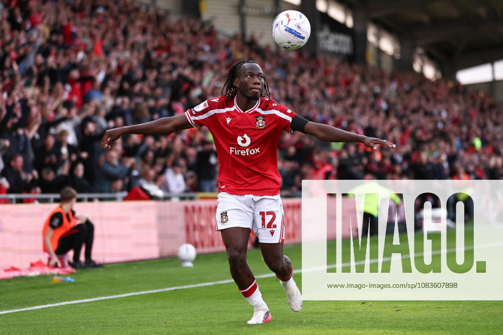 Wrexham, Wales, 19th September 2026. Issa Kabore of Wrexham during the Wrexham vs Southampton Sky Bet Championship match at the SToK Cae Ras, Wrexham. Picture credit should read: Jake Youle Sportimage . SPI_208_JY_Wrexham_Southampton SPI-5009-0208