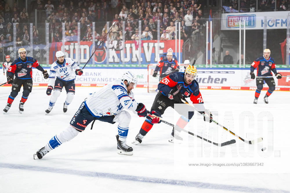 Jackson Cates, 26, Nuremberg Ice Tigers, NIT, Nuremberg Ice Tigers vs. Adler Mannheim, Ice Hockey, Penny DEL, Matchday 3, September 21, 2026, Nuremberg Ice Tigers vs. Adler Mannheim, Ice Hockey, Penny DEL, Matchday 3