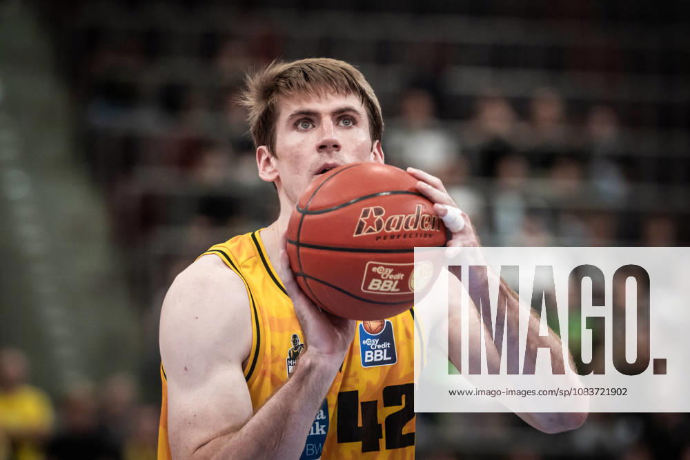 Thomas Rutherford, MHP Riesen Ludwigsburg, 42 free throws (GER), MHP Riesen Ludwigsburg vs. Rostock Seawolves, Basketball Bundesliga, easycredit BBL, Matchday 2, 2026–2027 season, September 24, 2026 GER, MHP Riesen Ludwigsburg vs. Rostock Seawolves, Basketball Bundesliga, easycredit BBL, Matchday 2, 2026–2027 Season, September 24, 2026 Ludwigsburg