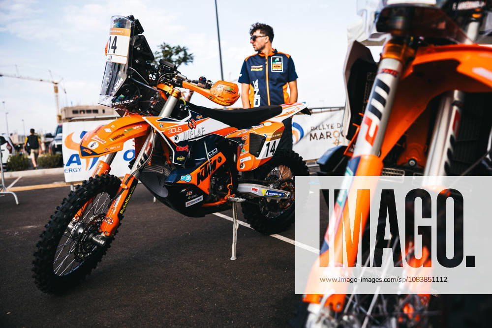 W2RC - RALLYE DU MAROC 2026 14 DOCHERTY Michael (rsa), Hero Motosports Team Rally, Hero 450 Rally, FIM W2RC, Rally 2, ambiance during the Scrutineering of the Rallye du Maroc 2026, 4th round of the 2026 WR2C Championship from September 26 to 27, 2026 in Agadir, Morocco - AgadirMorocco