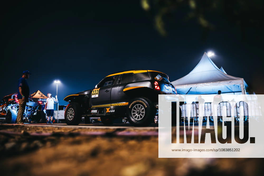 W2RC - RALLYE DU MAROC 2026 222 DE MEVIUS Guillaume (bel), BAUMEL Mathieu (fra), X-Raid Mini JCW 3.0i, X-Raid Team, FIA W2RC, ULT T1+, ambiance during the Scrutineering of the Rallye du Maroc 2026, 4th round of the 2026 WR2C Championship from September 26 to 27, 2026 in Agadir, Morocco - AgadirMorocco