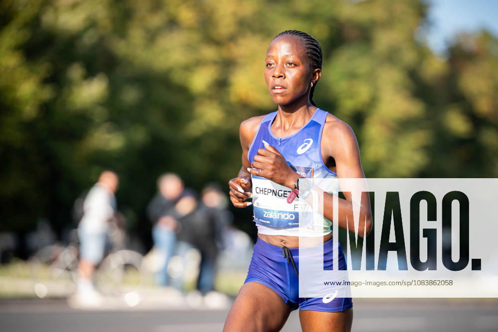 Ludwina Chepngeich (KEN, Kenya) competing during the 52. BMW Berlin Marathon at Berlin on September 27, 2026 in Berlin, Germany.