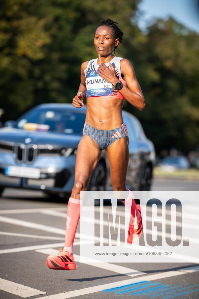Mary Munanu (KEN, Kenya) competing during the 52. BMW Berlin Marathon at Berlin on September 27, 2026 in Berlin, Germany.