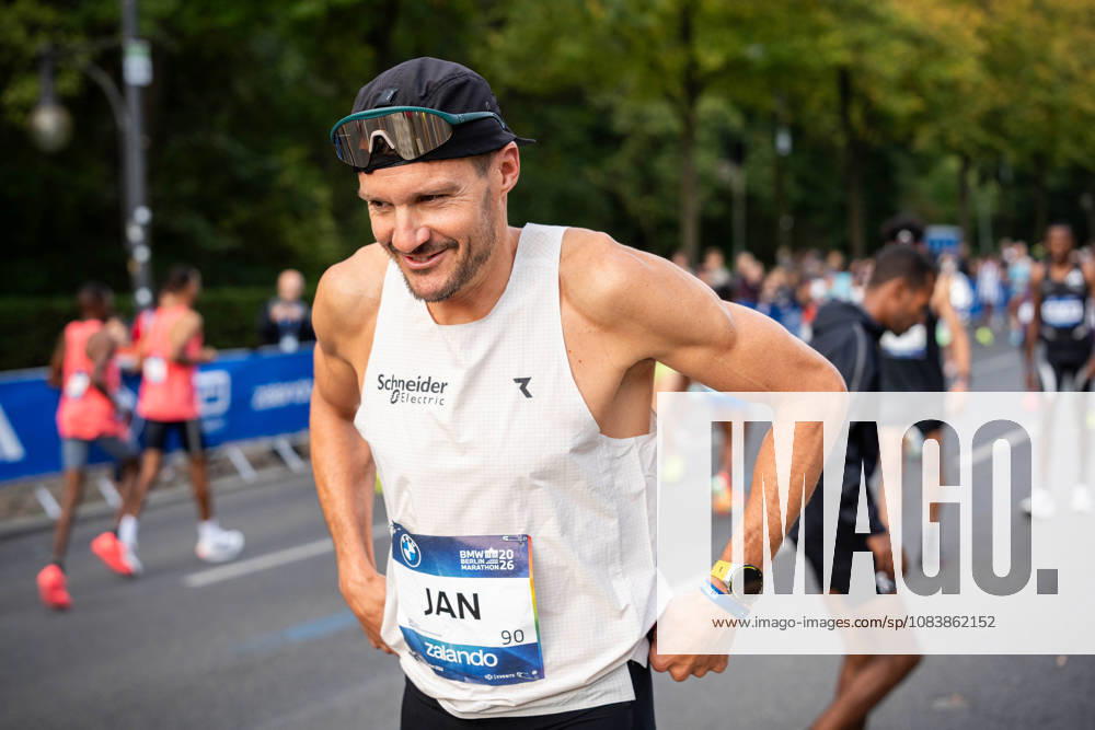 Jan Frodeno (GER, Germany) competing during the 52. BMW Berlin Marathon at Berlin on September 27, 2026 in Berlin, Germany.