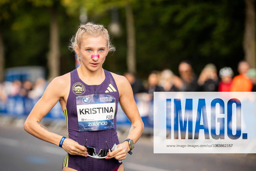 Kristina Hendel (GER, Marathon Team Berlin) before the 52. BMW Berlin Marathon at Berlin on September 27, 2026 in Berlin, Germany.
