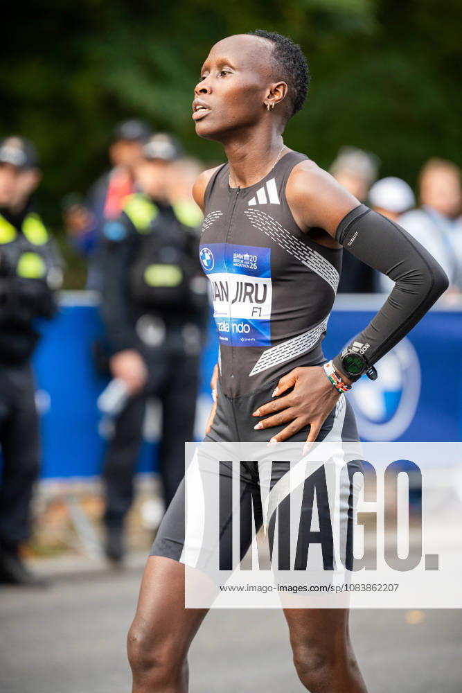 Rosemary Wanjiru (KEN, Kenya)c before the 52. BMW Berlin Marathon at Berlin on September 27, 2026 in Berlin, Germany.
