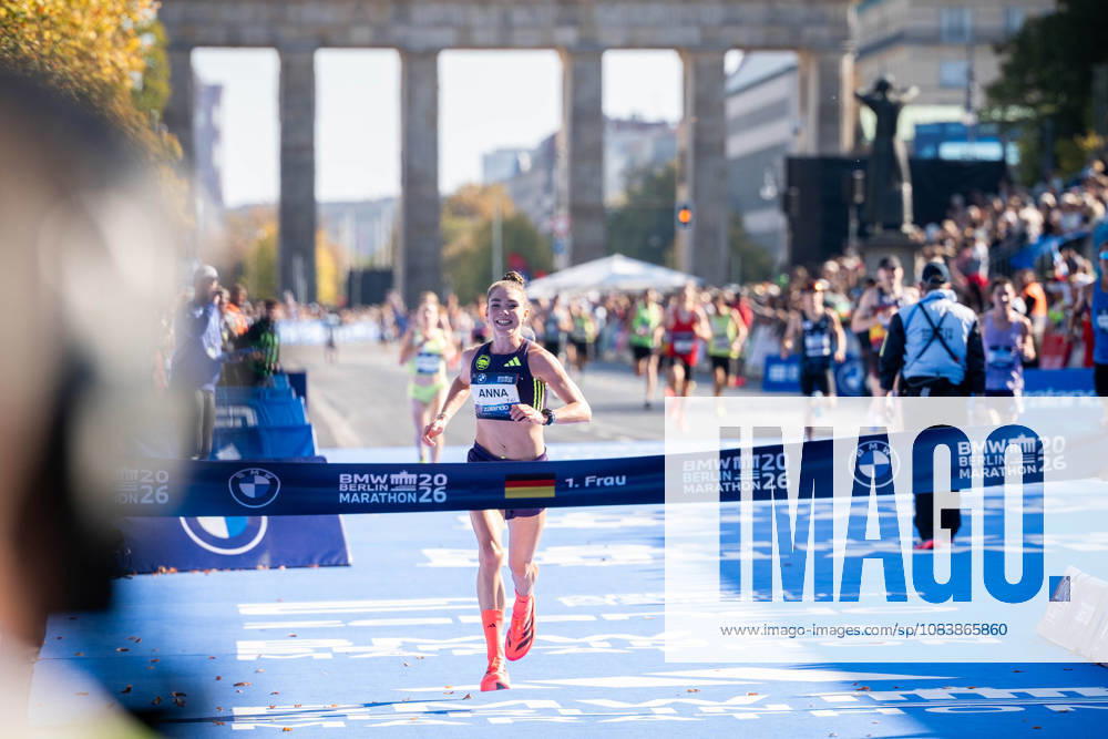 Anna Langerwisch (GER, Marathon Team Berlin) first German at the 52. BMW Berlin Marathon at Berlin on September 27, 2026 in Berlin, Germany.