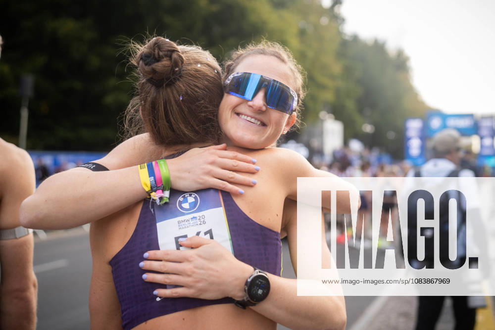 Anna Langerwisch (GER, Marathon Team Berlin) before the 52. BMW Berlin Marathon at Berlin on September 27, 2026 in Berlin, Germany.