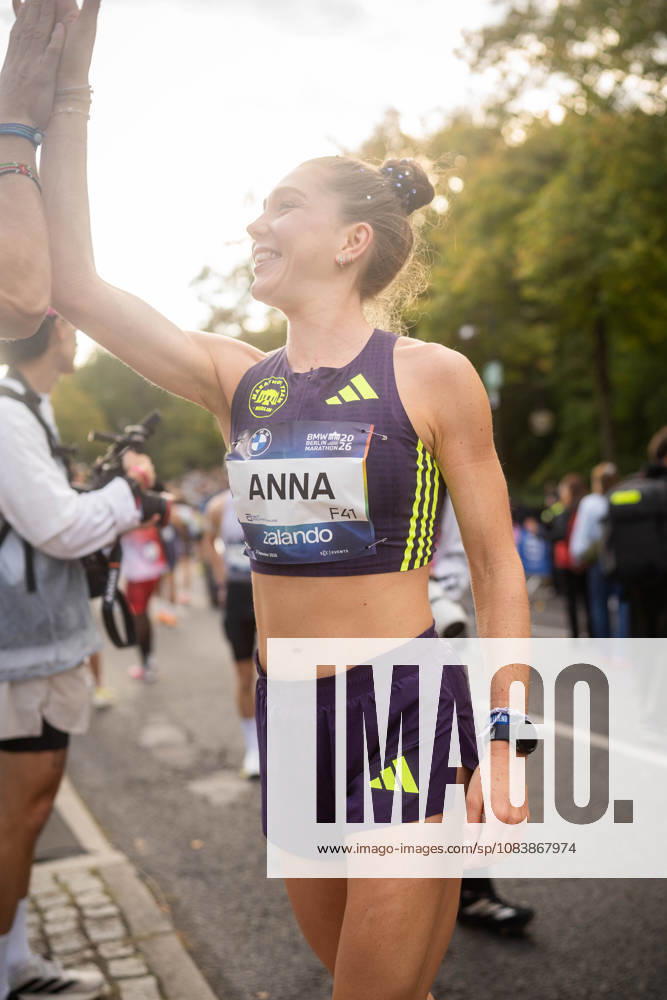 Anna Langerwisch (GER, Marathon Team Berlin) before the 52. BMW Berlin Marathon at Berlin on September 27, 2026 in Berlin, Germany.