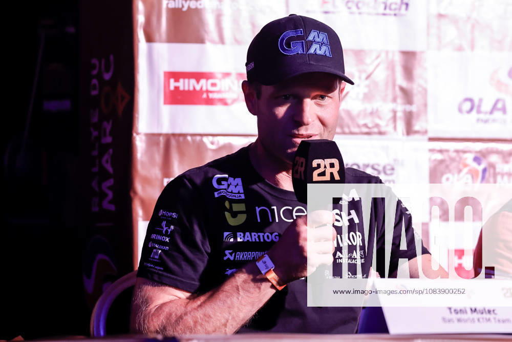 W2RC - RALLYE DU MAROC 2026 MULEC Toni (slo), BAS World KTM Team, KTM 450 Rally Factory, FIM W2RC, Rally 2, portrait press conference, PK, Pressekonferenz de presse, press conference during the General Briefing of the Rallye du Maroc 2026, 4th round of the 2026 WR2C Championship from September 27, 2026 in Agadir, Morocco - AgadirMorocco