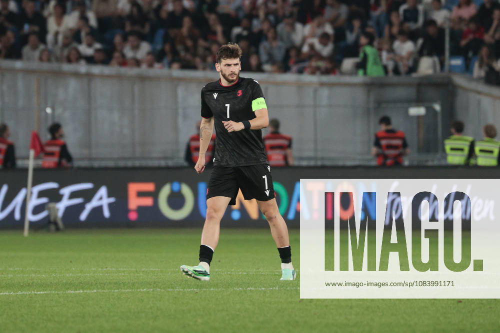 Khvicha Kvaratskhelia of Georgia during the UEFA Nations League match between Georgia and Ukraine at the The Boris Paitchadze Dinamo Arena in Tbilisi, Georgia, on September 28, 2026. Tbilisi Dinamo Arena named after Boris Paichadze, Akaki Tsereteli Avenue, Didube, Tbilisi, 0154, Georgia Georgia